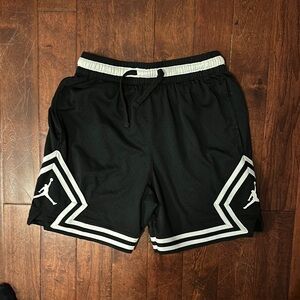 Jordan Men's Black Athletic Shorts